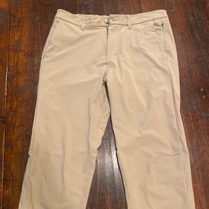 lululemon khaki pants 32x30.